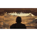 71I6vlrekML_SL1500___983501785866761 - Video Game Depot silhouette of a person inside a rusted hull looking out over a desert battlefield with tents and wrecked vehicles in the foreground