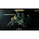 850075178216_citizen-sleeper-2_04_screenshot__722461787077956 - Video Game Depot Isometric screenshot of a sci‑fi game showing a crashed ship turned into a space station, titled “The Narrow Escape,” with cargo and UI icons along the edges.