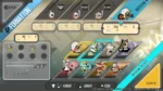 9185334 - Video Game Depot Character selection screen showing multiple cute animal fighters arranged on diagonal platforms with stats panels and a blue highlight for the current team, back button on the left, and a 'RatatAn Select' banner on the right.
