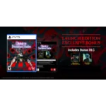 PS5 game case for Qliphah in Providence's Shadow with red and black artwork and a blue border around the case.