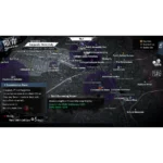 In-game map UI showing a dark city grid with mission panels titled 'Convenience Store' and 'Soul-Devouring Hope+', plus a countdown timer reading 'Time Until Collapse 5 Days'